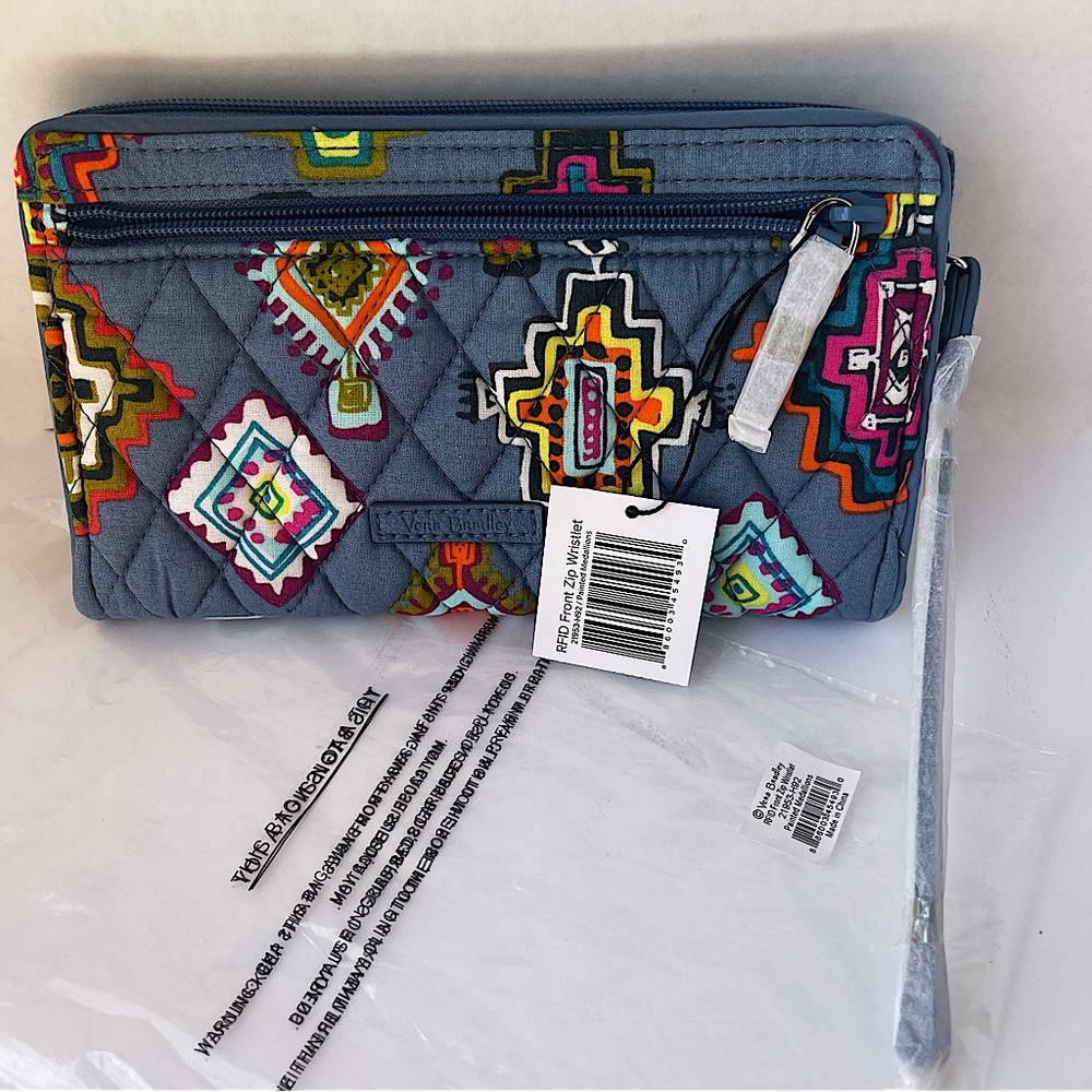 Vera Bradley Women's RFID Georgia Wallet Painted Medallions One Size